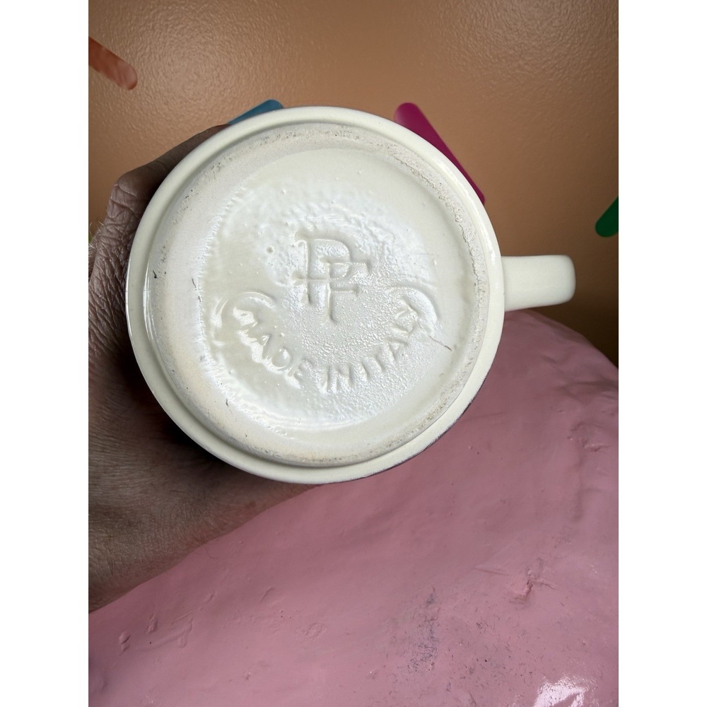 Crazy LEANING TOWER OF PISA Mug ~ Made in Italy by P F Vtg Full Color - Picture 4 of 8